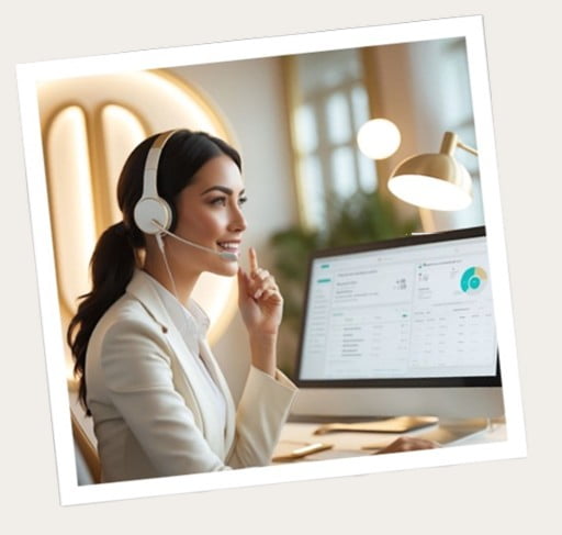 Symbolbild Claudia Connect als digitale Mitarbeiterin