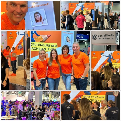 Collage mit Impressionen von der Zukunft Personal 2025